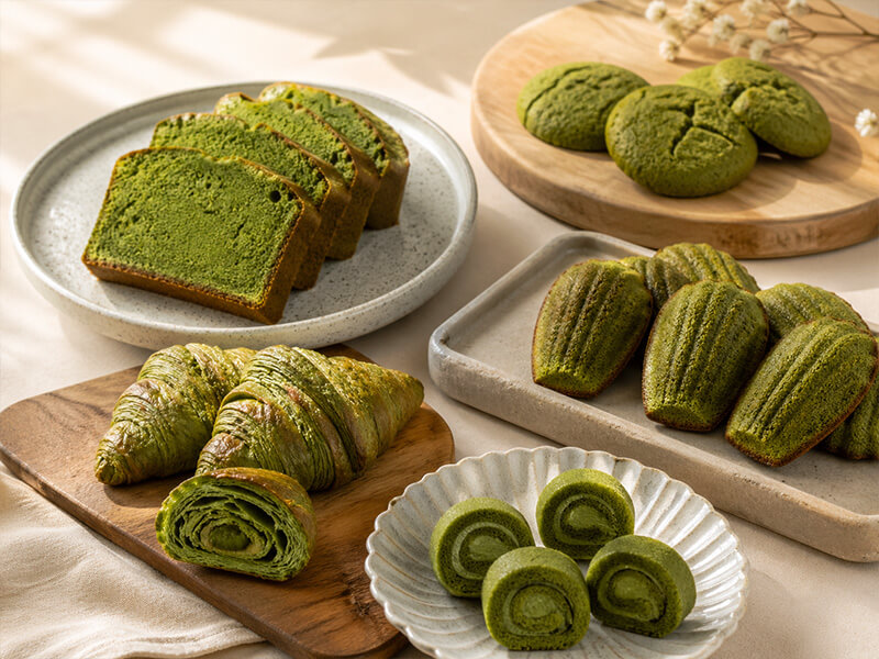 Materias primas del matcha