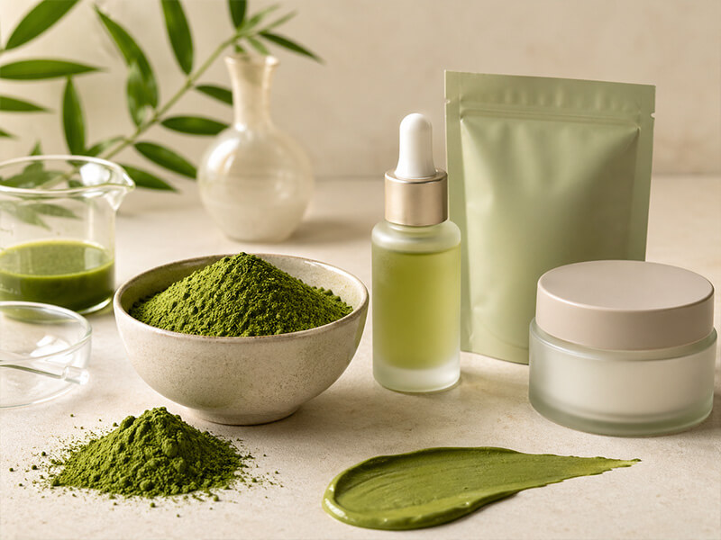 Matcha für die Hautpflege