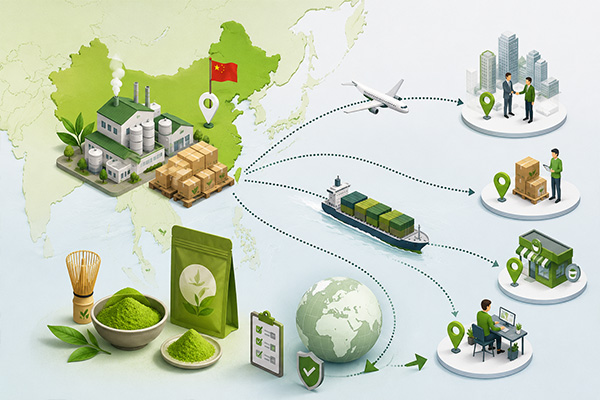 Bulk Matcha Powder Buying Guide for B2B Buyers 4 Guía de compra de matcha en polvo a granel para compradores B2B