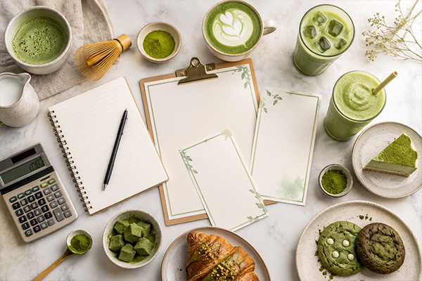 Build a Profitable Matcha Menu for Your Café 1 Créez une carte de produits au matcha rentable pour votre café