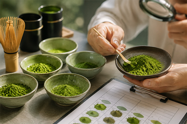 How to Evaluate Matcha Quality Before Bulk Ordering 8 Comment évaluer la qualité du matcha avant de passer une commande en gros