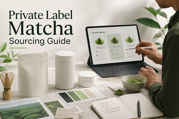 Private Label Matcha Sourcing Guide 5 Guide d'approvisionnement en matcha pour les marques de distributeur