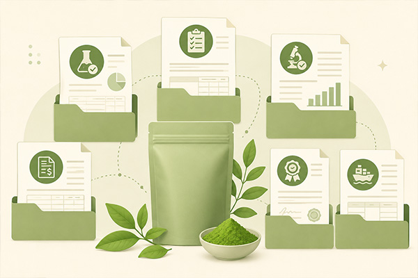 What Documents Should a Matcha Supplier Provide? 9 Quels documents un fournisseur de matcha doit-il fournir ?